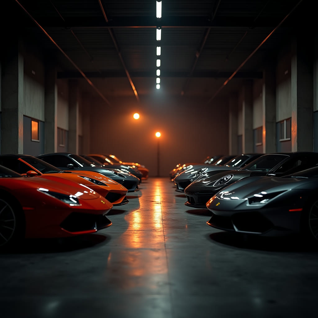 Flota supersamochodów VELOCE